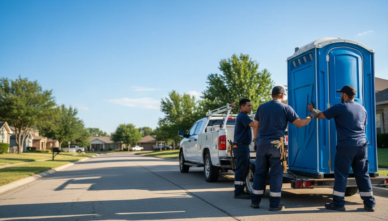 Portable Toilet Rental in Anacoco, LA near me